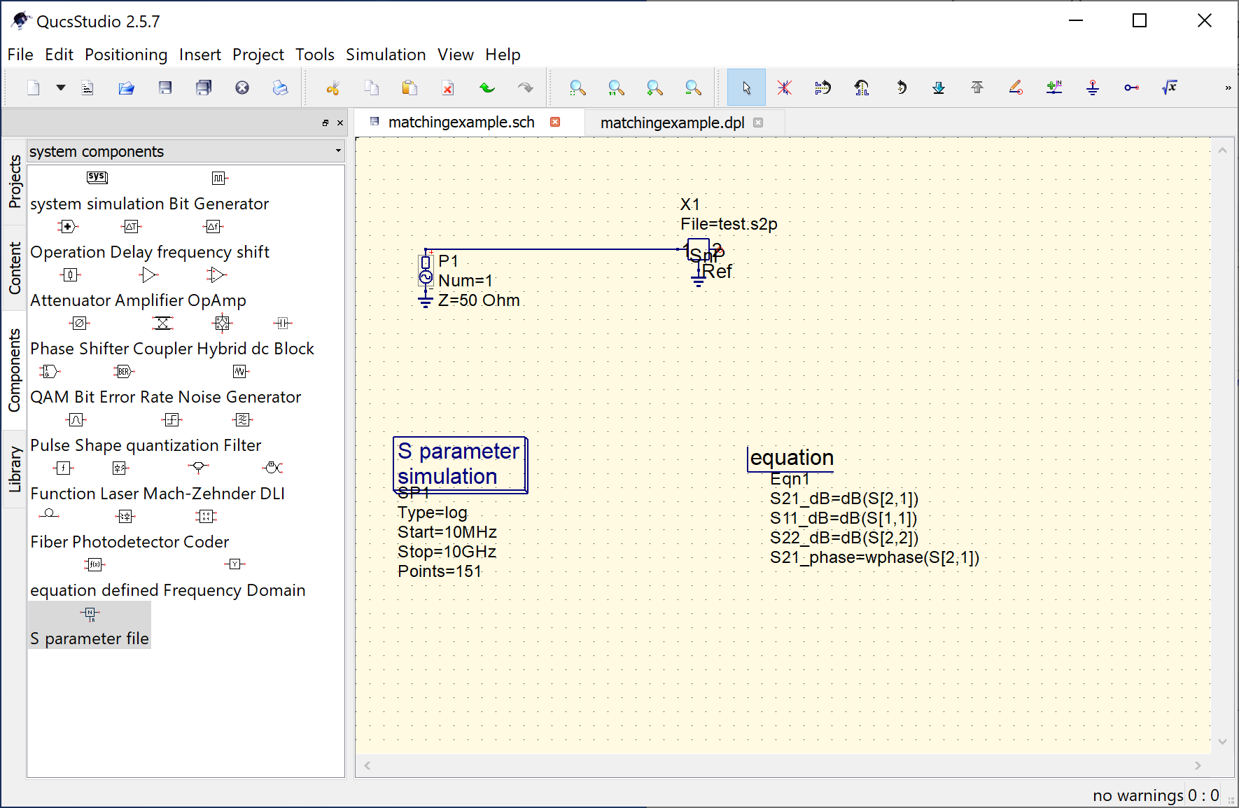 Impedance Matching with QUCS Studio and VNA | HexAndFlex